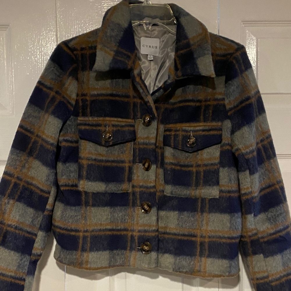 Cyrus plaid Jacket - Picture 3 of 4